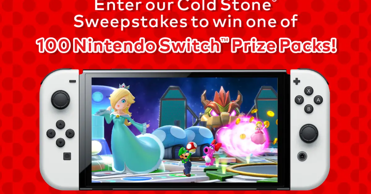 2022 Cold Stone Creamery Game System Sweepstakes