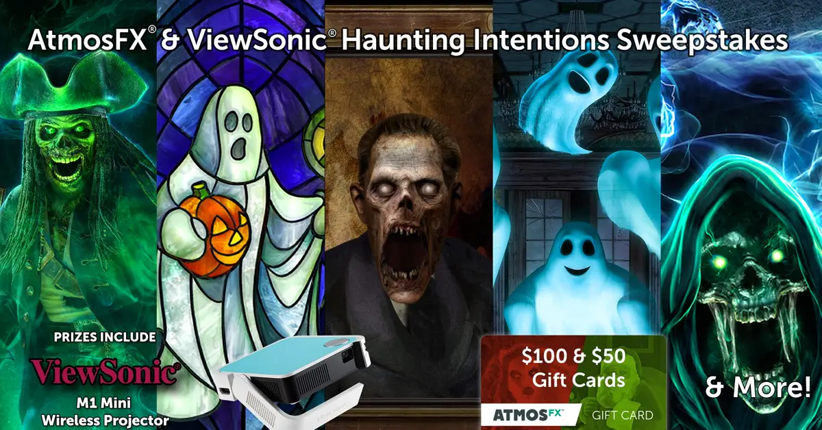 AtmosFX and ViewSonic Haunting Intentions Sweepstakes