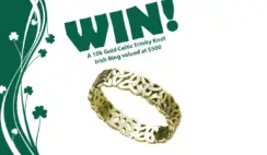 Celtic Trinity Love Knot Ring Giveaway