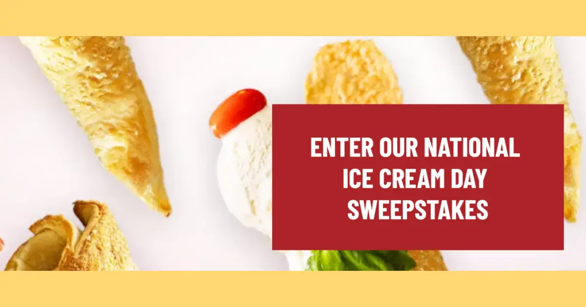 DiGiorno National Ice Cream Day Sweepstakes