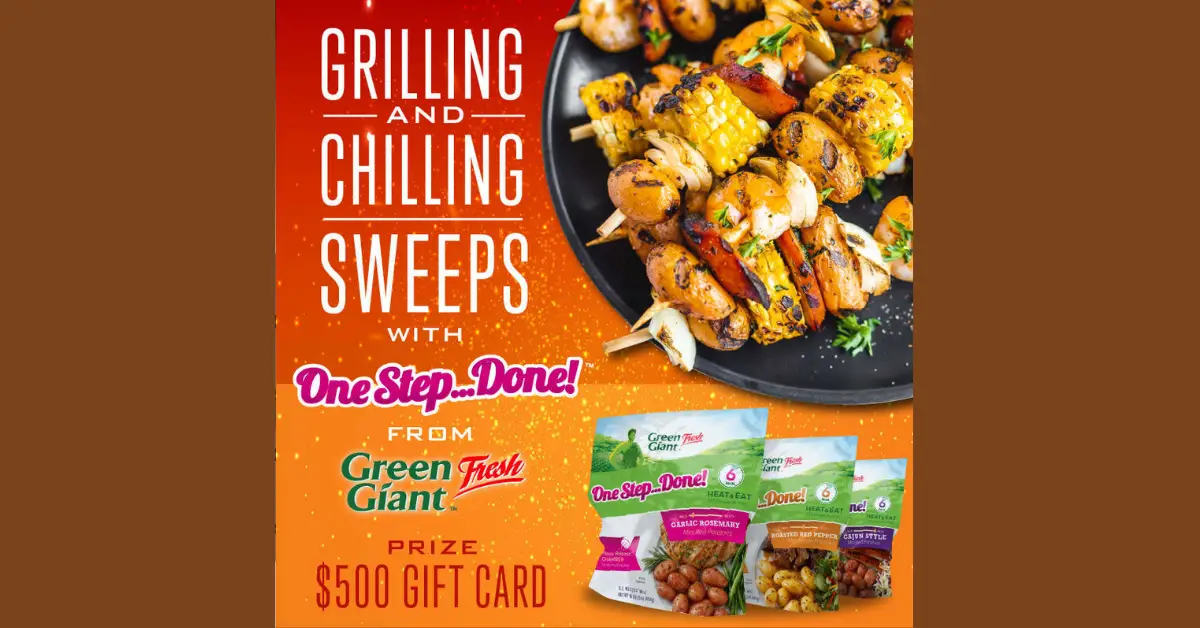 Grilling and Chilling Sweepstakes with Green Giant