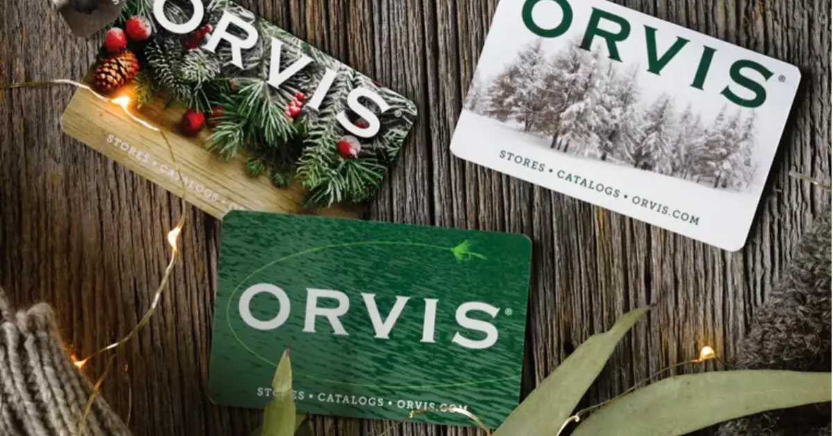 Orvis Gift Card Sweepstakes 2022