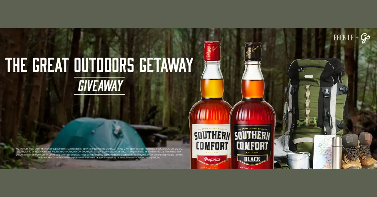 The Get Outdoors With Southern Comfort Sweepstakes