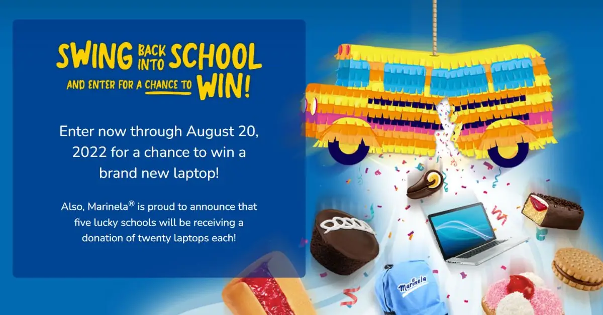 The Marinela Back to School Sweepstakes