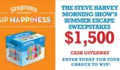 The Steve Harvey Morning Shows July Summer Escape Sweepstakes