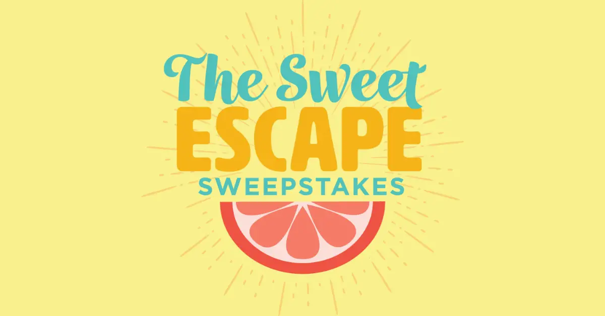 The Sweet Escape Sweepstakes