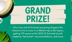 The Vita Coco and Sports Illustrated Swimsuit Sweepstakes