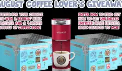 August Coffee Lovers Giveaway
