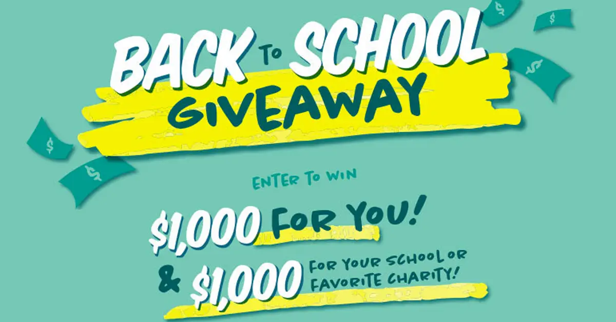 Back to School Giveaway 2022
