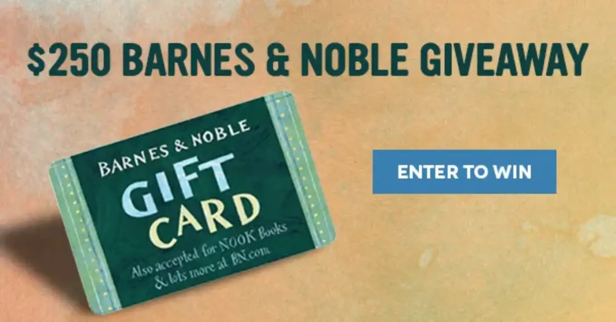 Barnes and Noble Gift Card Giveaway