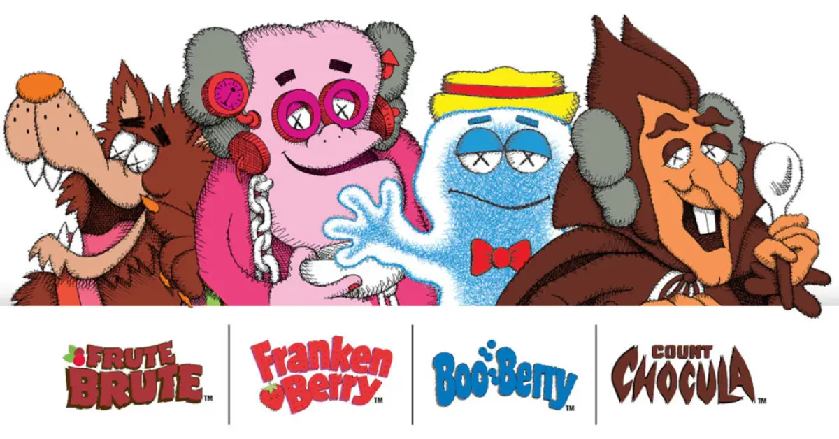 Monsters Cereals x Kaws Sweepstakes