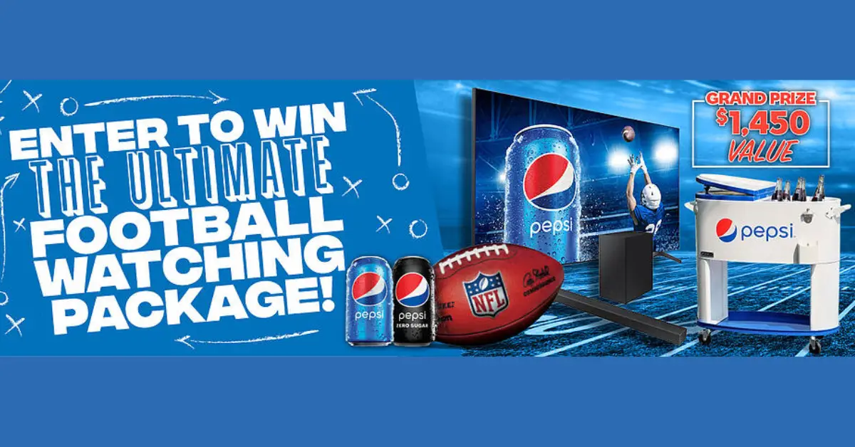 Pepsi Ultimate Football Watching Sweepstakes