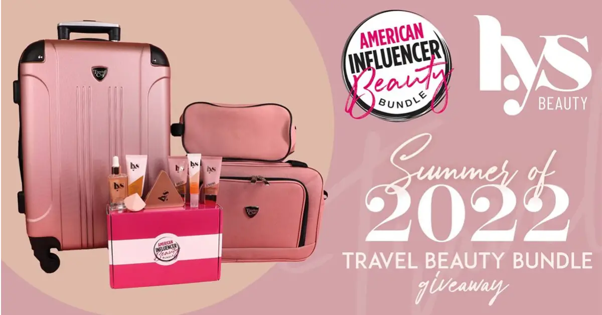 Summer of 2022 Travel Beauty Bundle Giveaway