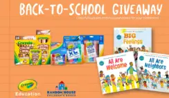 The Crayola Random House Childrens Books Back to School Sweepstakes
