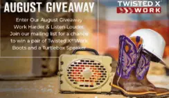 Twisted X Work Giveaway