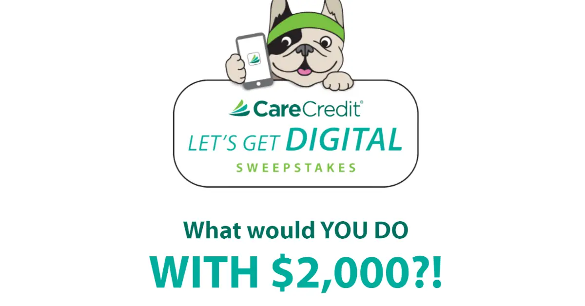 2022 CareCredit Lets Get Digital Sweepstakes and Instant Win Game