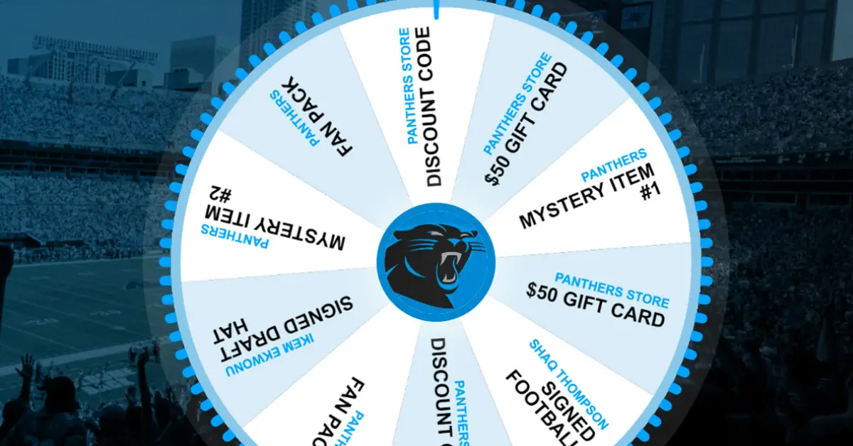 Carolina Panthers Instant Win Sweepstakes