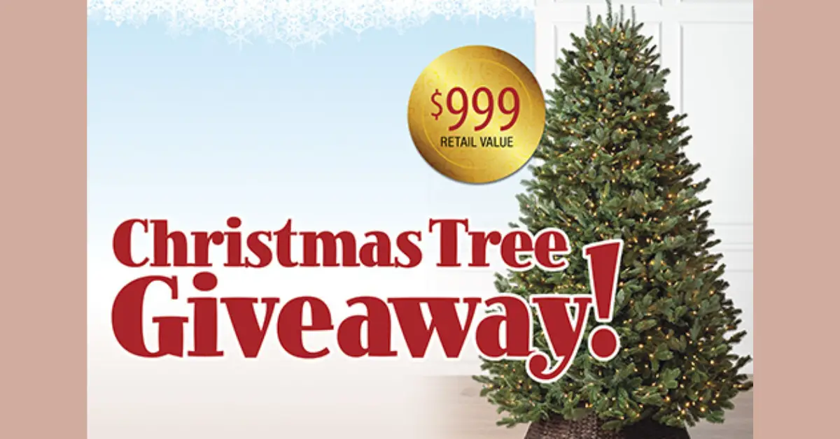 Country Sampler Christmas Tree Giveaway