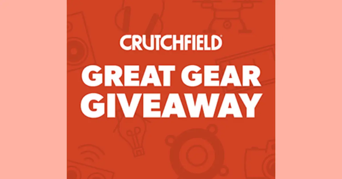Crutchfield Gift Card Giveaway