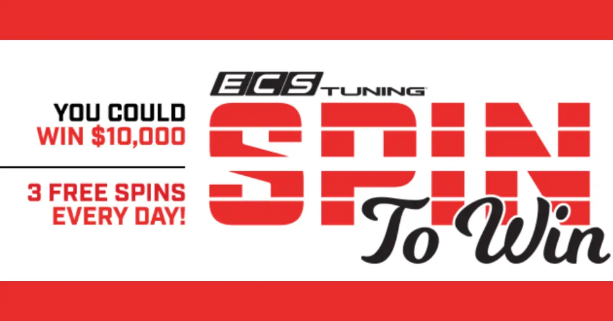 ECS Tuning Customer Appreciation Instant Win Game & Sweepstakes