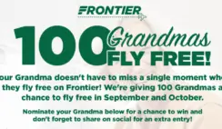 Grandmas Fly Free Voucher Giveaway