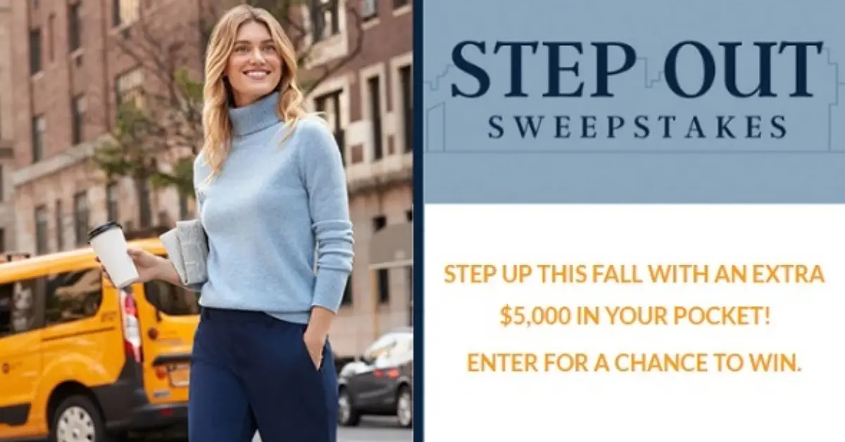 Lands End Step Out Sweepstakes