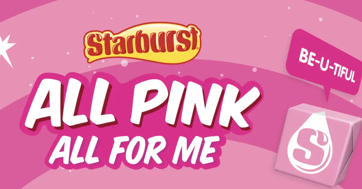Starburst All Pink All For Me Sweepstakes