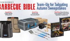 The Barbecue Bible Team Up for Tailgating Autumn Sweepstakes