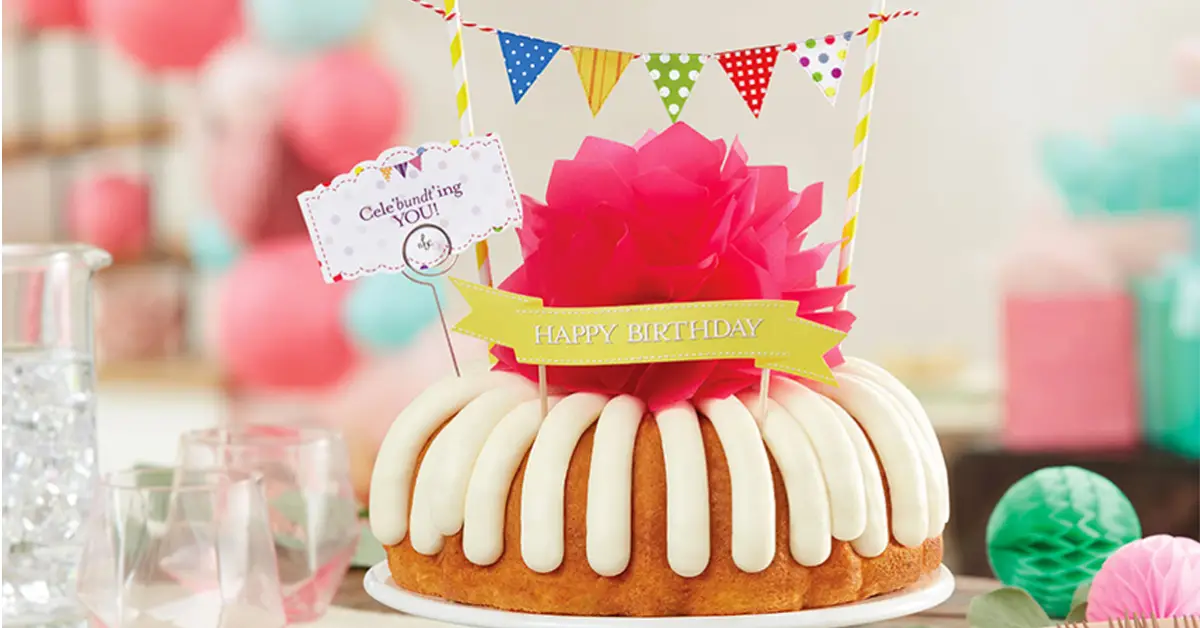 The Nothing Bundt Cakes $25000 Birthday Party Contest