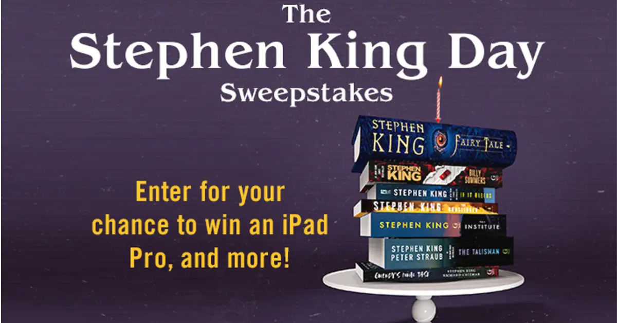 The Stephen King Day 2022 Sweepstakes