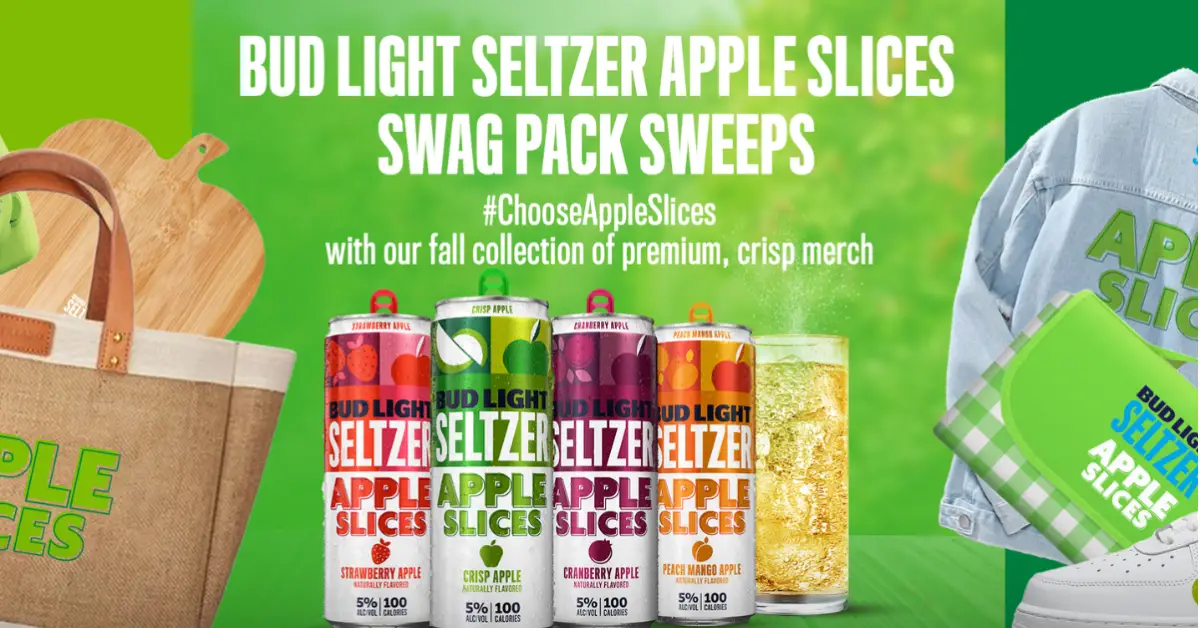 Bud Light Seltzer Apple Slices Crisp Merch Sweepstakes