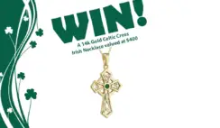 Celtic Cross Necklace Giveaway