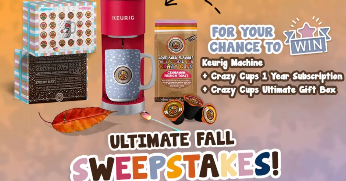 Crazy Cups Ultimate Fall Sweepstakes