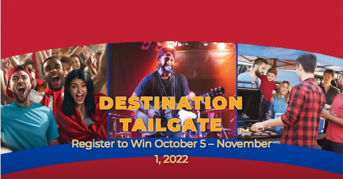 Destination Tailgate Sweepstakes