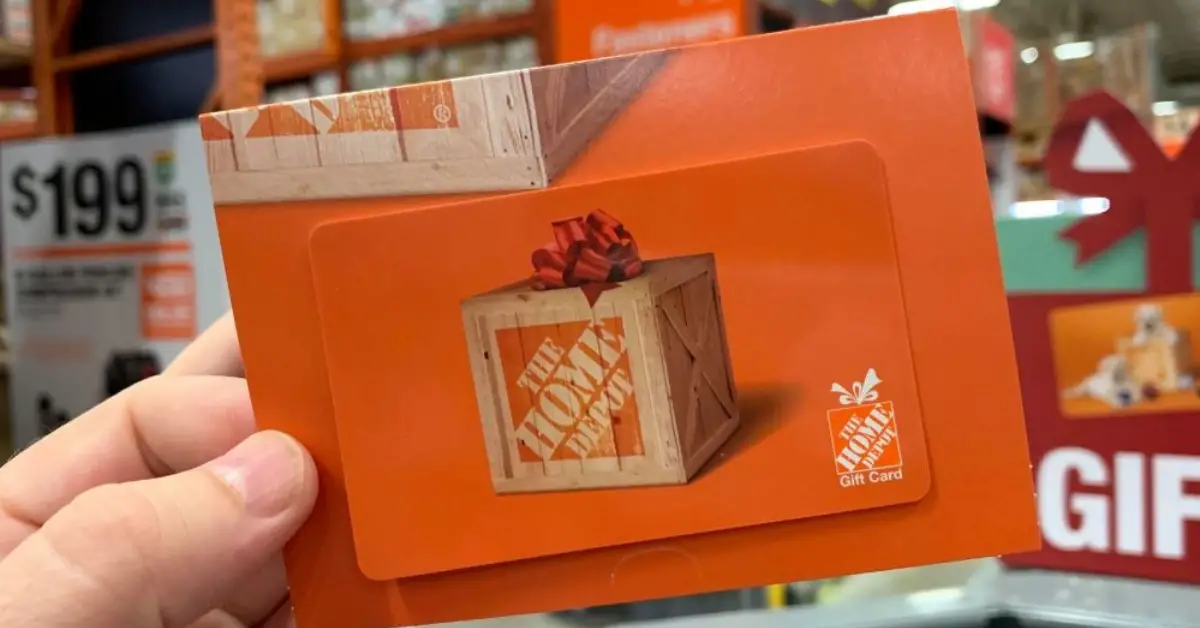 Home Depot $100 Gift Card Giveaway