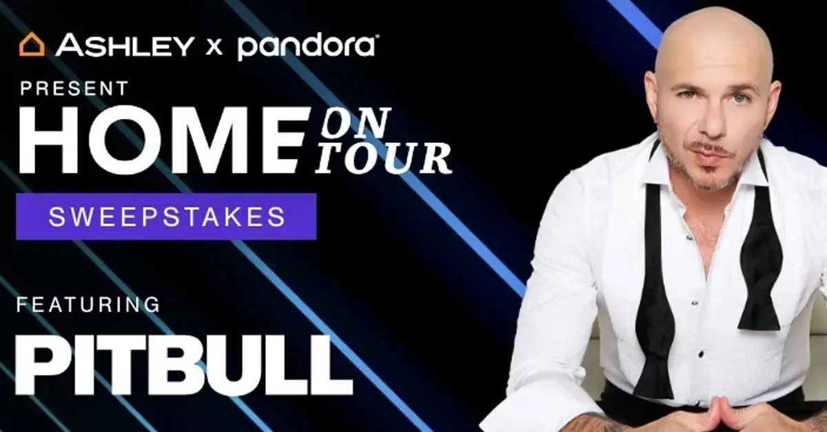 Home on Tour Sweepstakes Featuring Pitbull