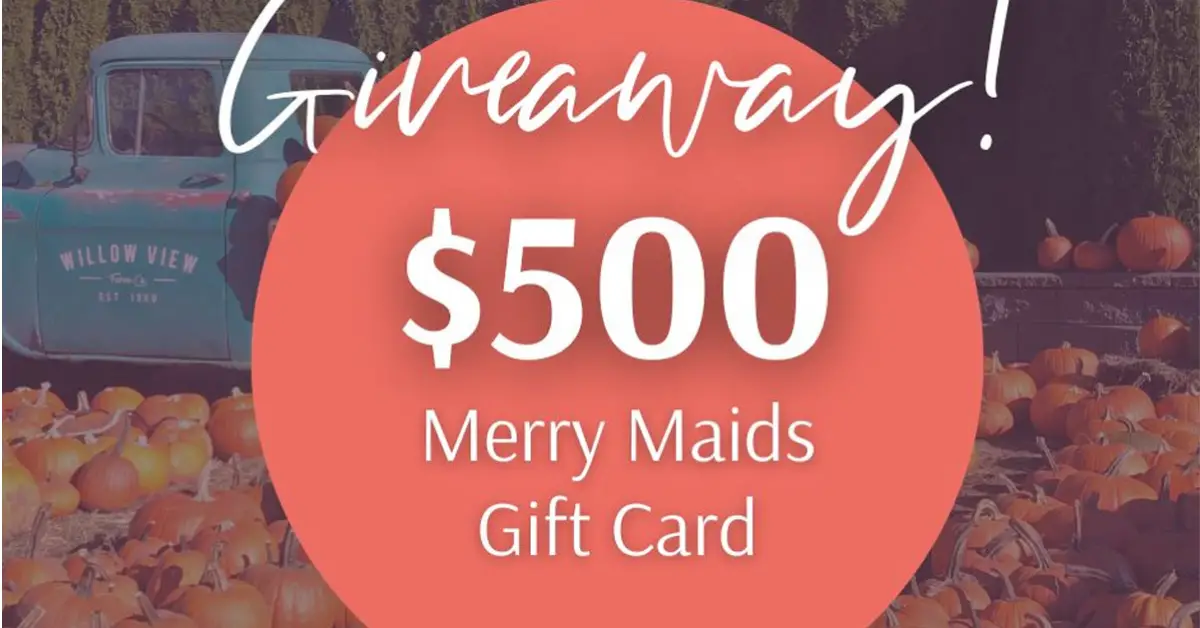 Merry Maids Fall Giveaway