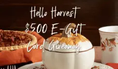 Pfaltzgraff Hello Harvest Giveaway