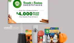 The Airwick Scents of the Season Sweepstakes