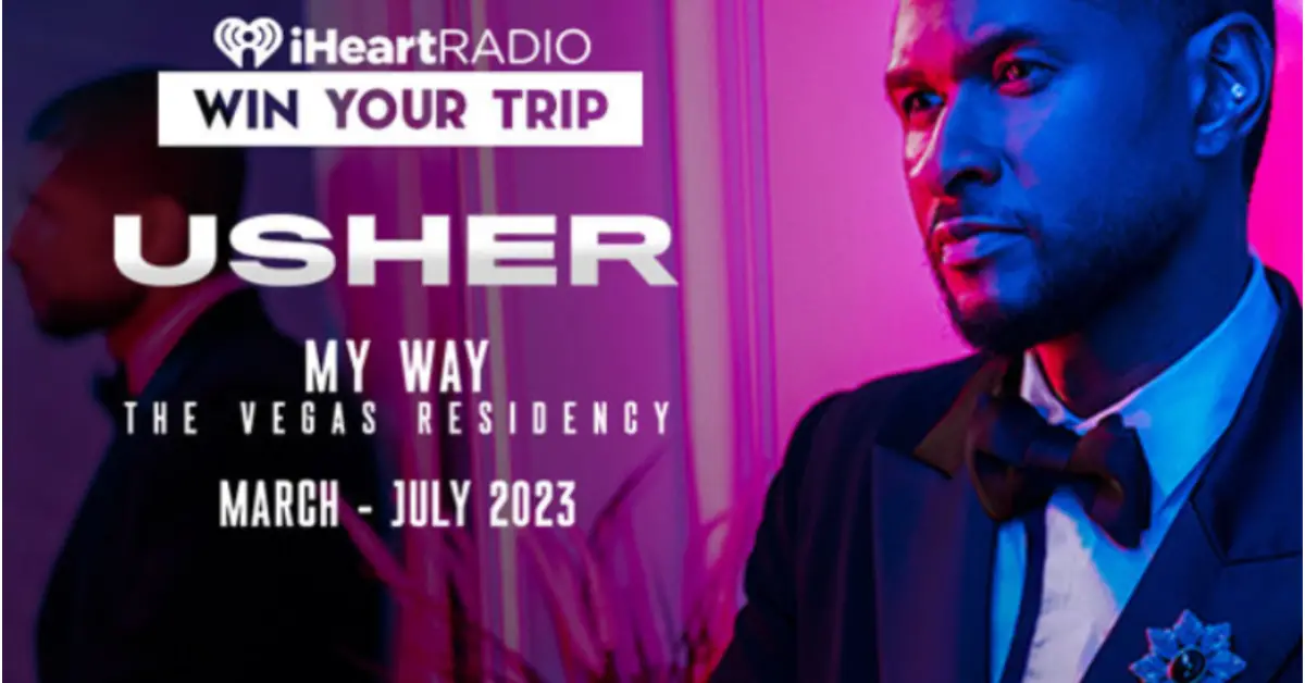Win Your Trip to see Ushers My Way The Vegas Residency Sweepstakes