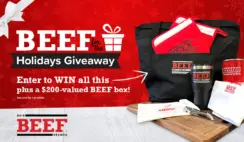 Beef for the Holidays Giveaway