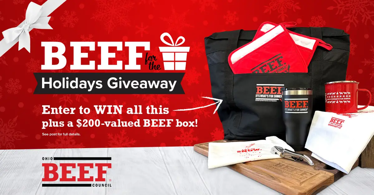Beef for the Holidays Giveaway