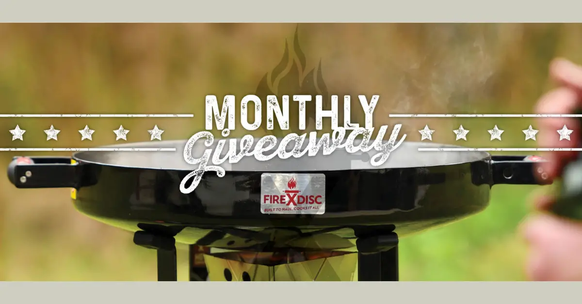 Firedisc Cooker Giveaway