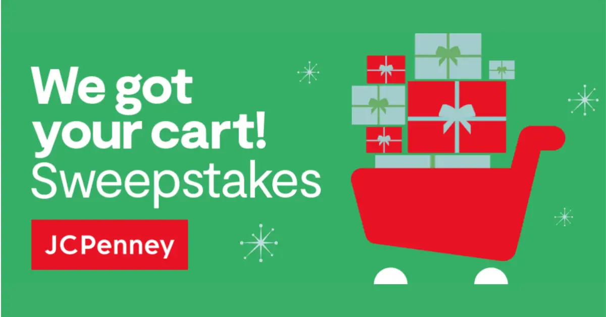 JCPenny Clear Your Cart Sweepstakes