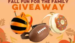 Kiddietotes Fall Fun for the Family Giveaway