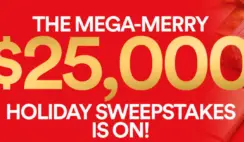 Simon Mega Merry $25000 Sweepstakes
