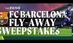 The ZENB FC Barcelona Winter 2022 Fly Away Sweepstakes