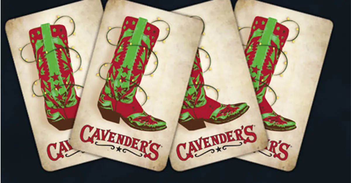 Cavenders 12 Days of Christmas Giveaways