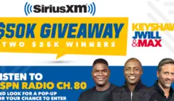 ESPN $50k Giveaway SiriusXM Sweepstakes