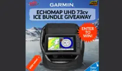 Garmin Echomap UHD 73cv Ice Bundle Giveaway